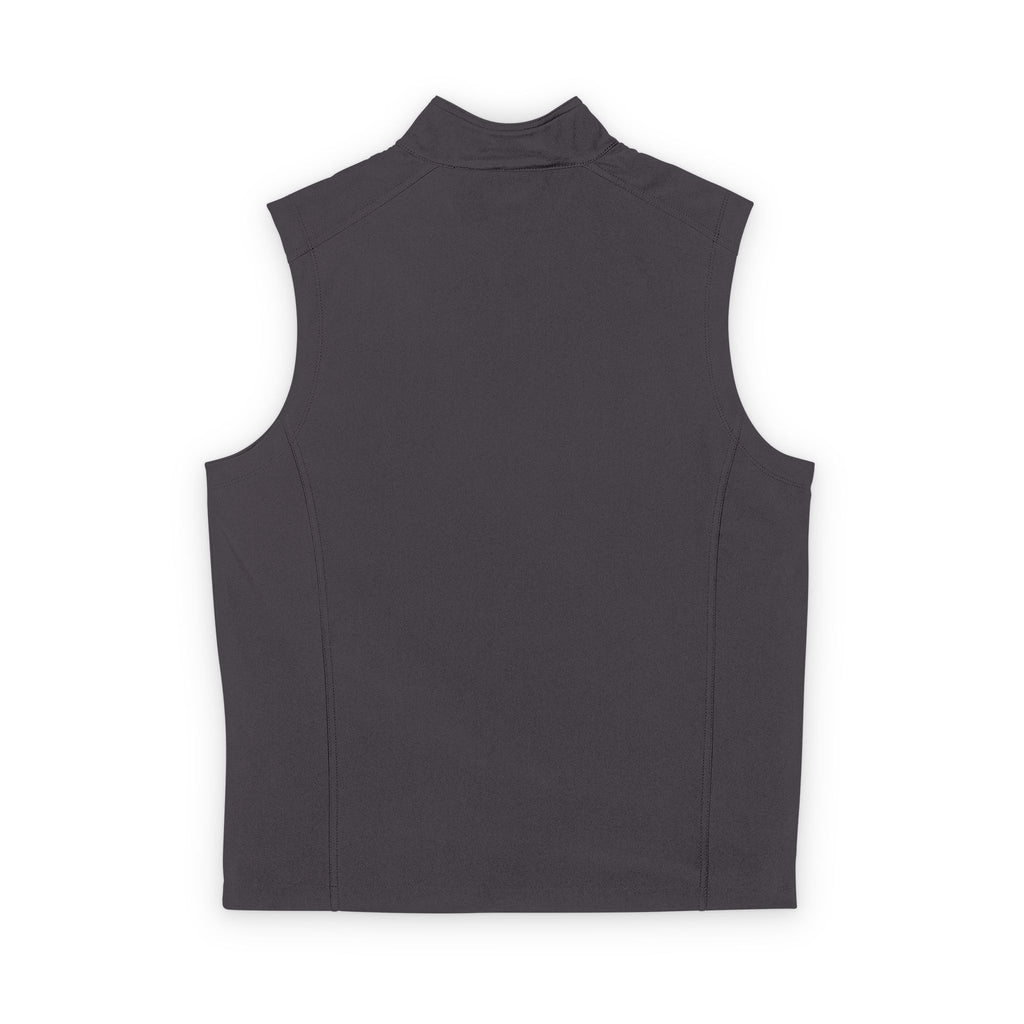 Bear Logo Soft Shell Vest — Leather Cap Bear Design