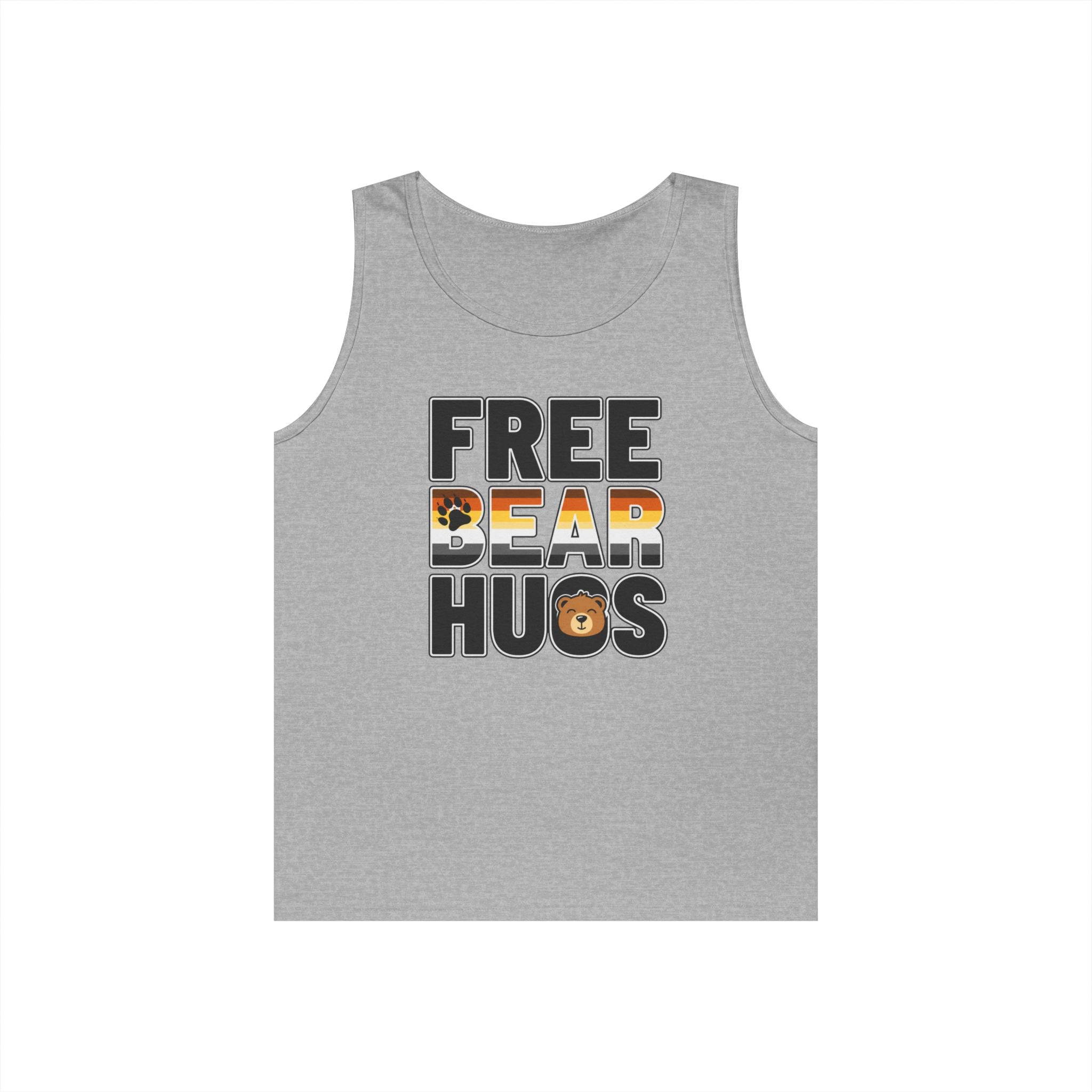 Bear Hugs Tank Top — "Easy Breezy" Bear Lover Graphic