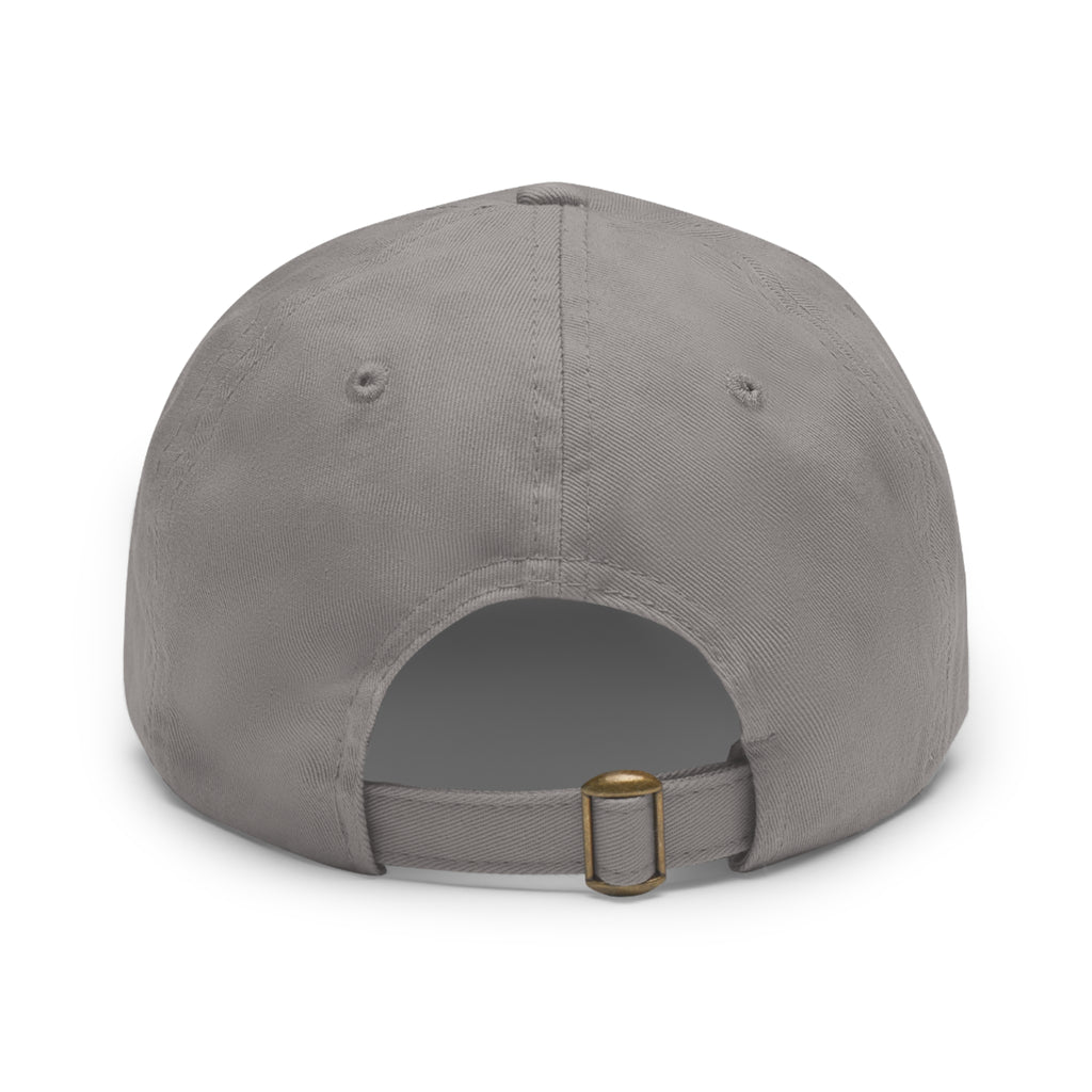 Bear Pride Dad Hat with Leather Patch — 'Bear' Pride Cap