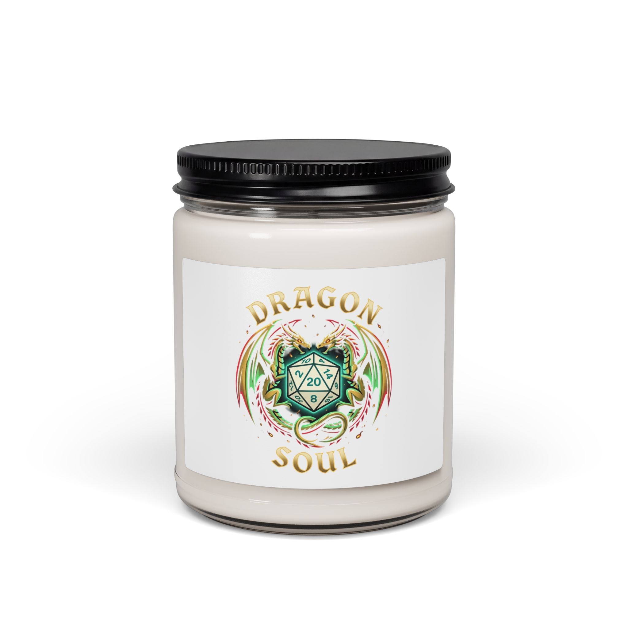 Dragon Soul Candle | fantasy art, mythical creature soy candle