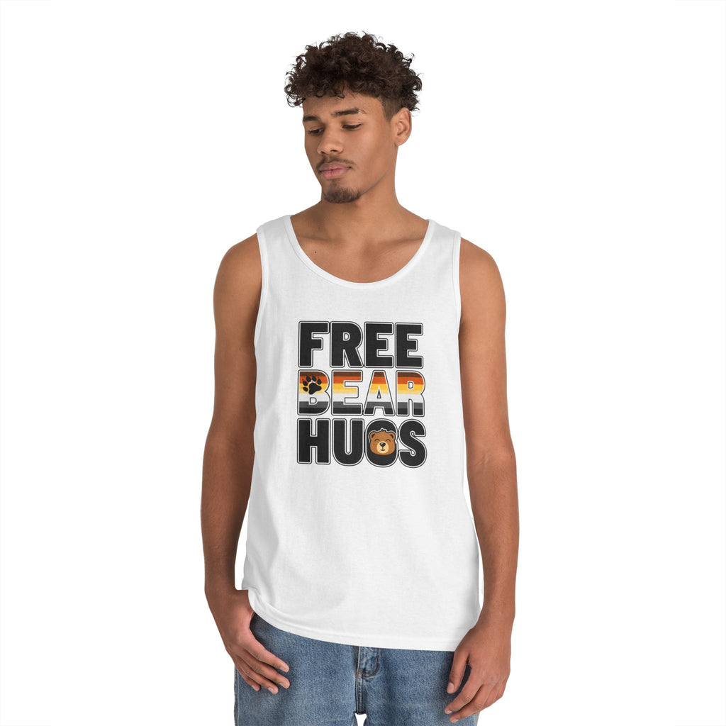 Bear Hugs Tank Top — "Easy Breezy" Bear Lover Graphic