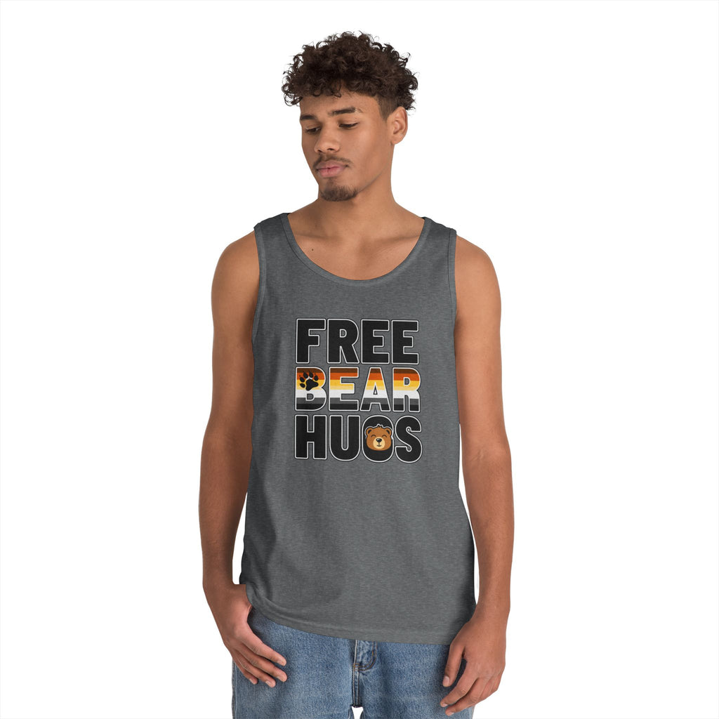 Bear Hugs Tank Top — "Easy Breezy" Bear Lover Graphic
