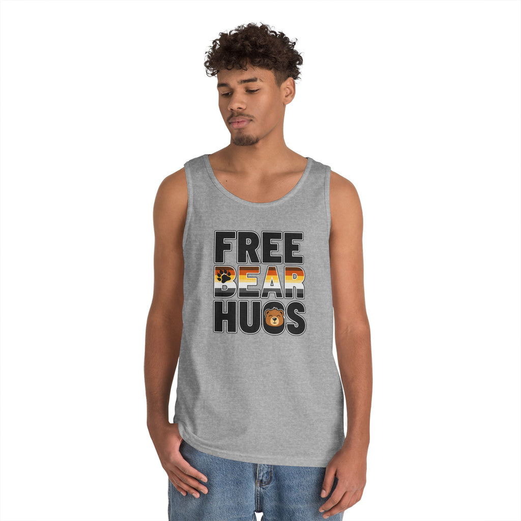 Bear Hugs Tank Top — "Easy Breezy" Bear Lover Graphic