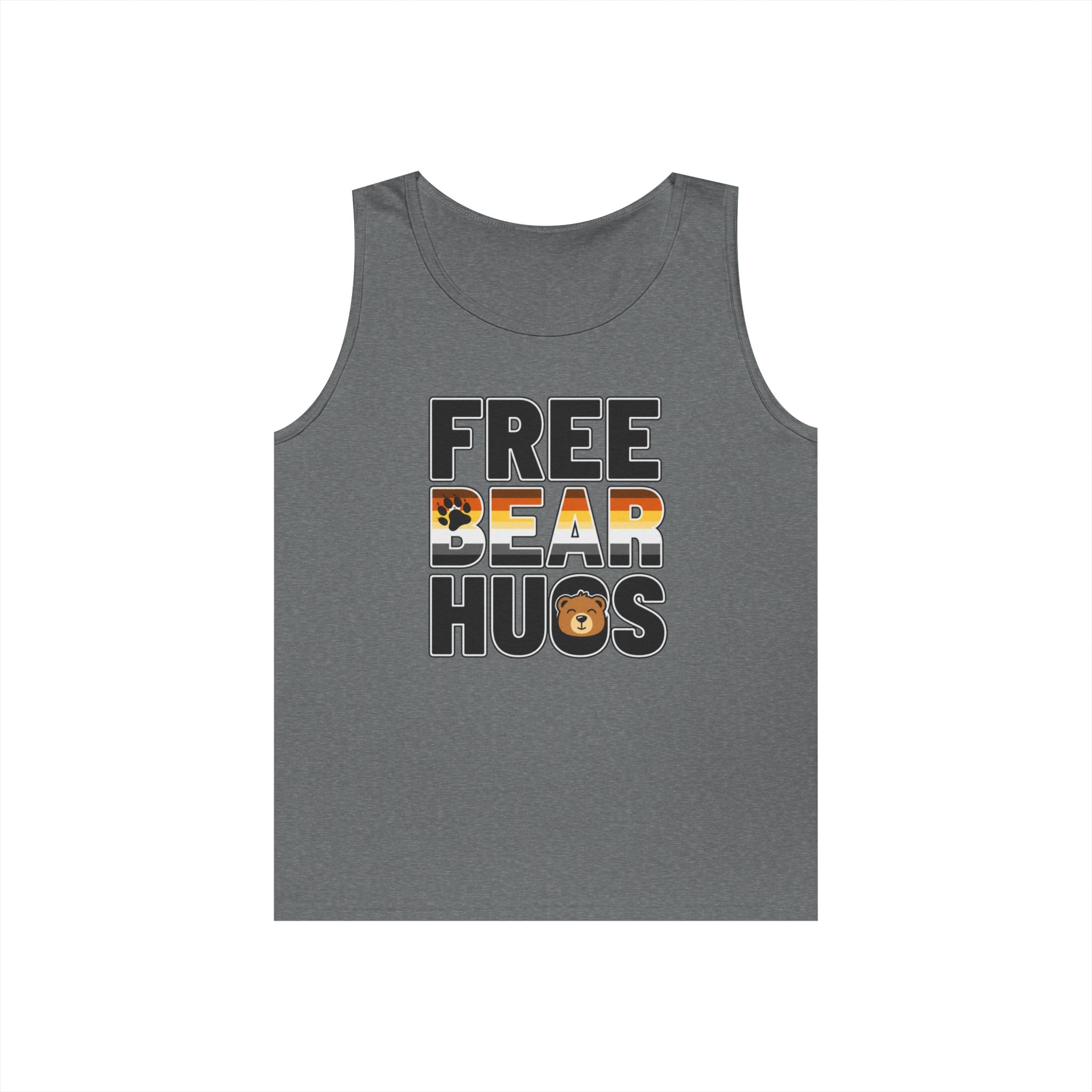 Bear Hugs Tank Top — "Easy Breezy" Bear Lover Graphic