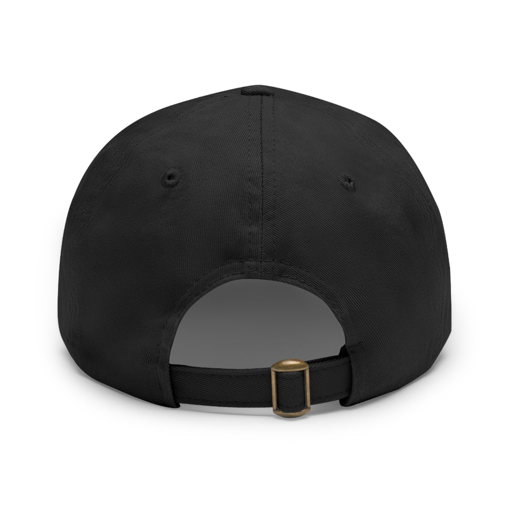 Bear Pride Dad Hat with Leather Patch — 'Bear' Pride Cap