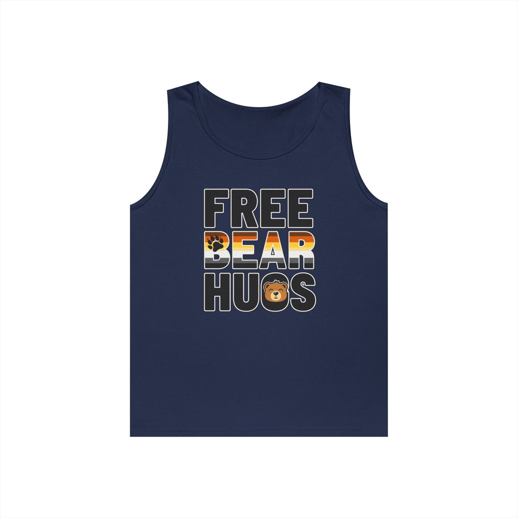 Bear Hugs Tank Top — "Easy Breezy" Bear Lover Graphic