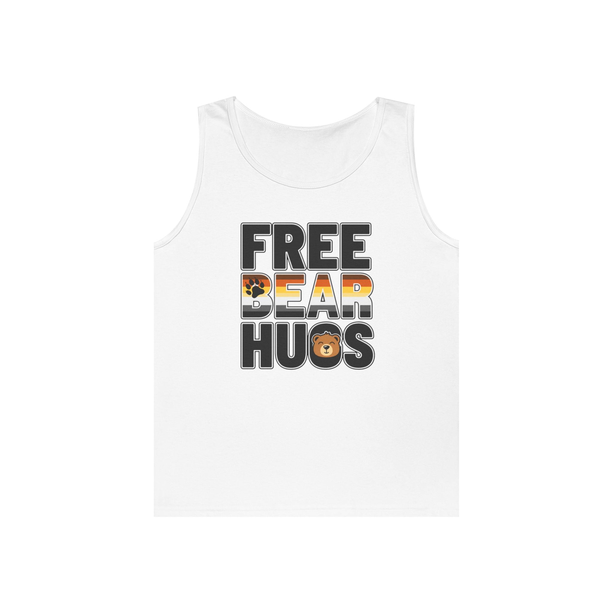 Bear Hugs Tank Top — "Easy Breezy" Bear Lover Graphic