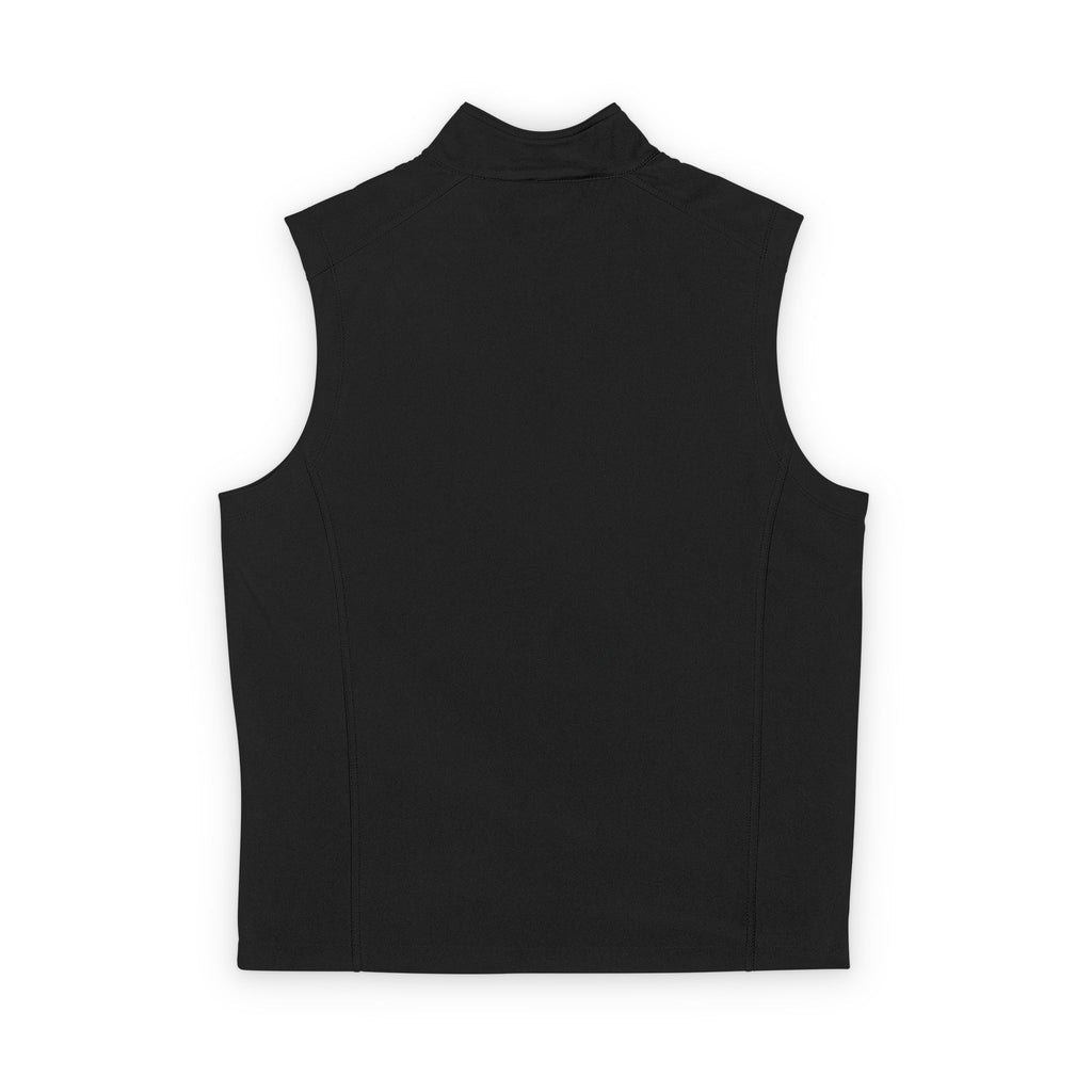 Bear Logo Soft Shell Vest — Leather Cap Bear Design